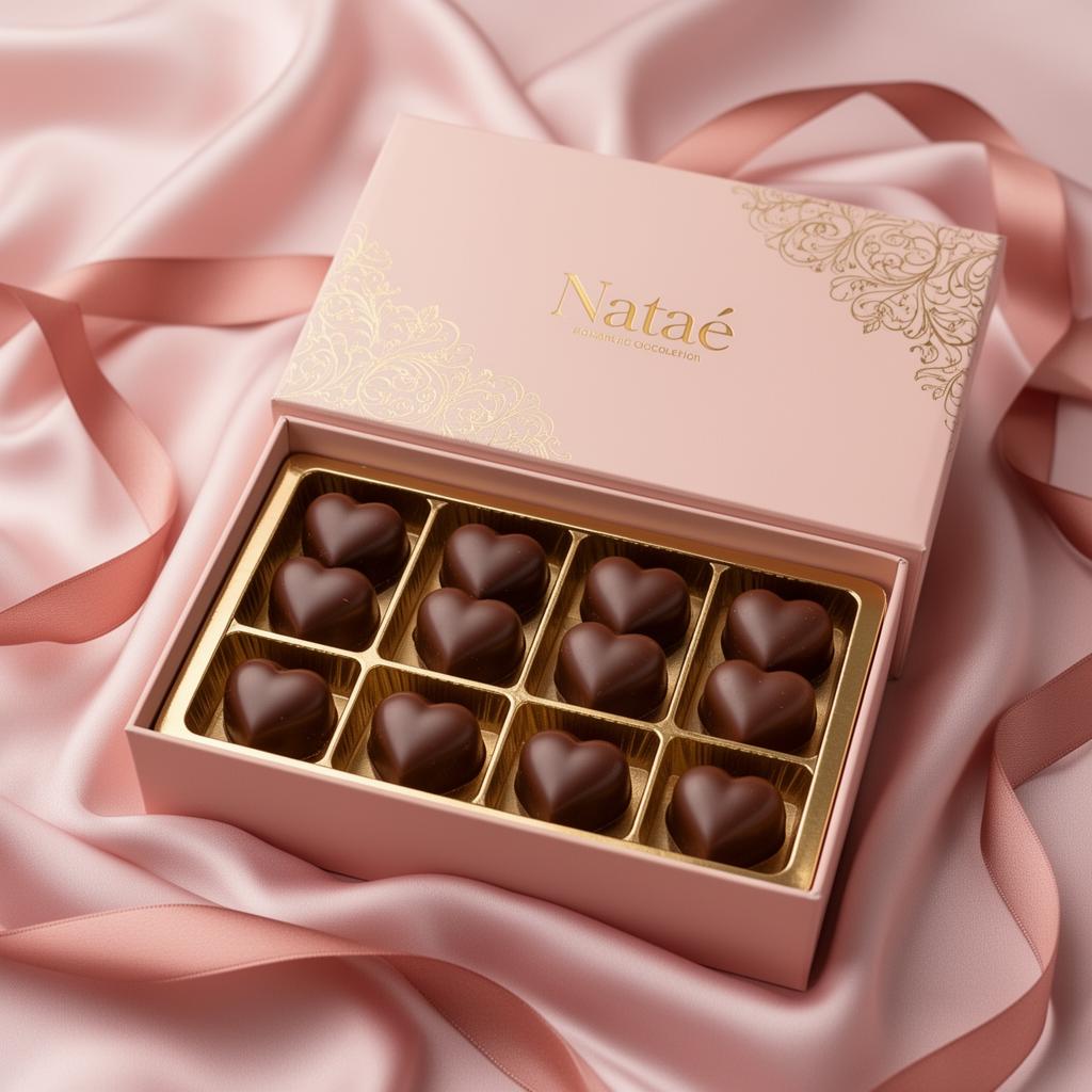 Nataé chocolate detail